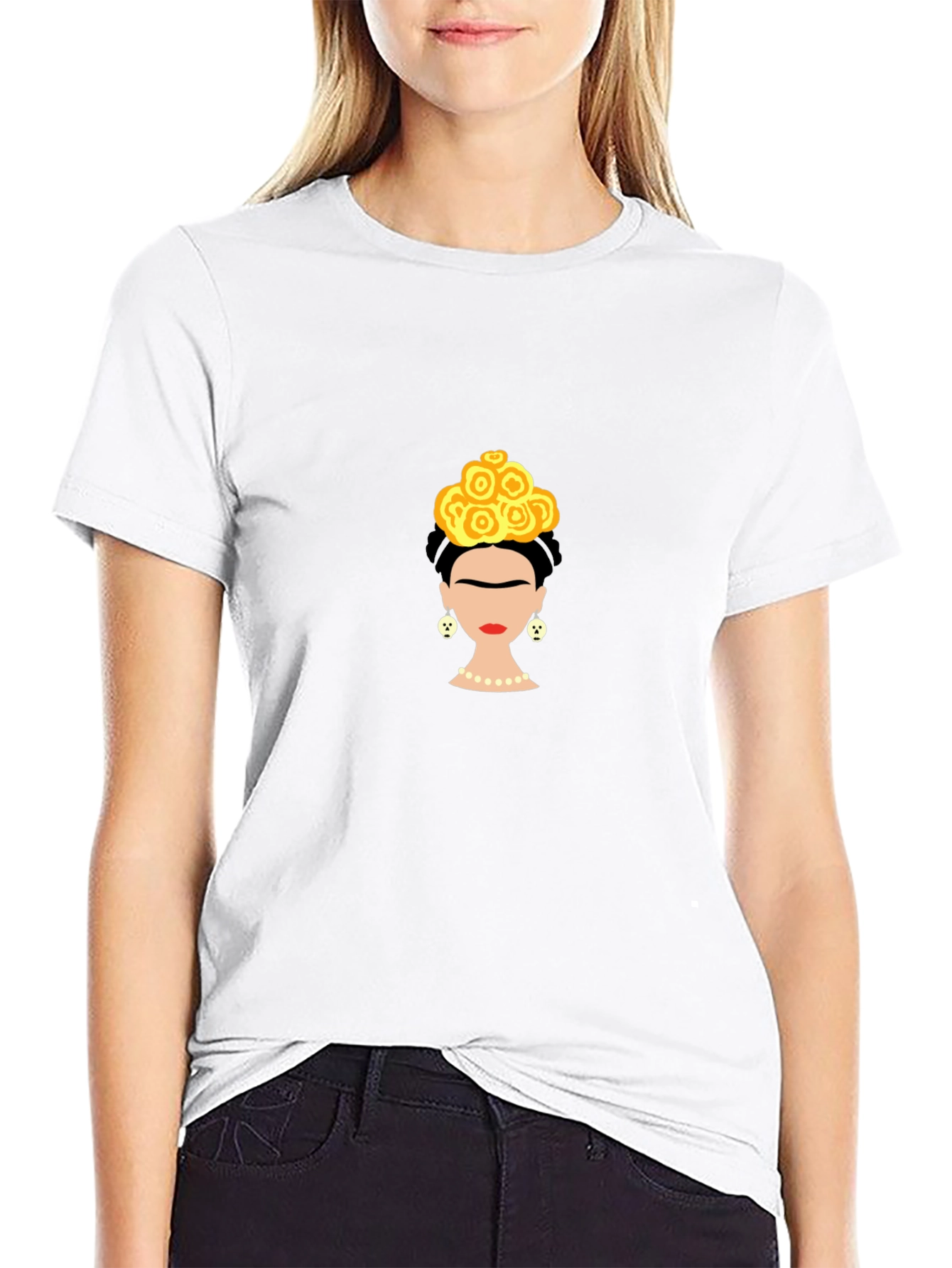 Frida Kahlo Graphic Tee - Stylish Portrait Shirt