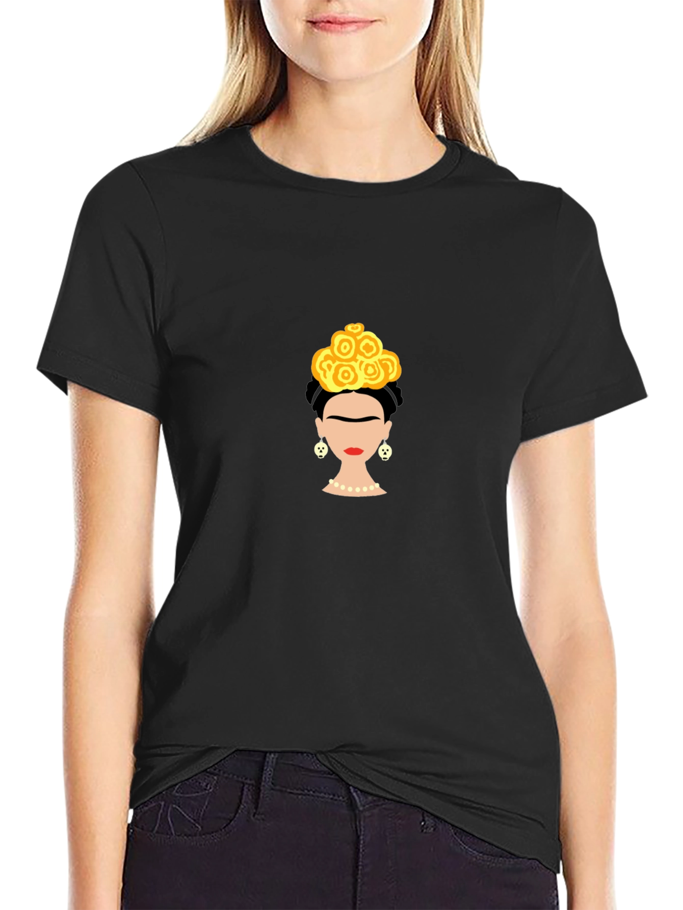 Frida Kahlo Graphic Tee - Stylish Portrait Shirt