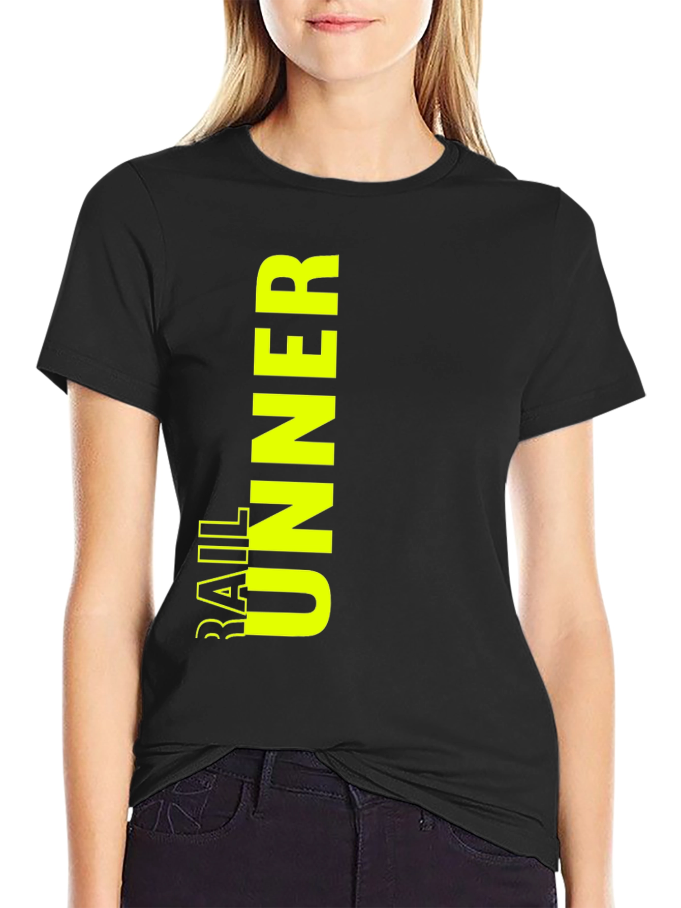 Rail Runner Black T-Shirt