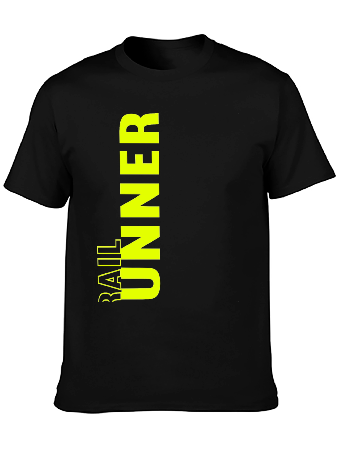 Rail Runner Black T-Shirt