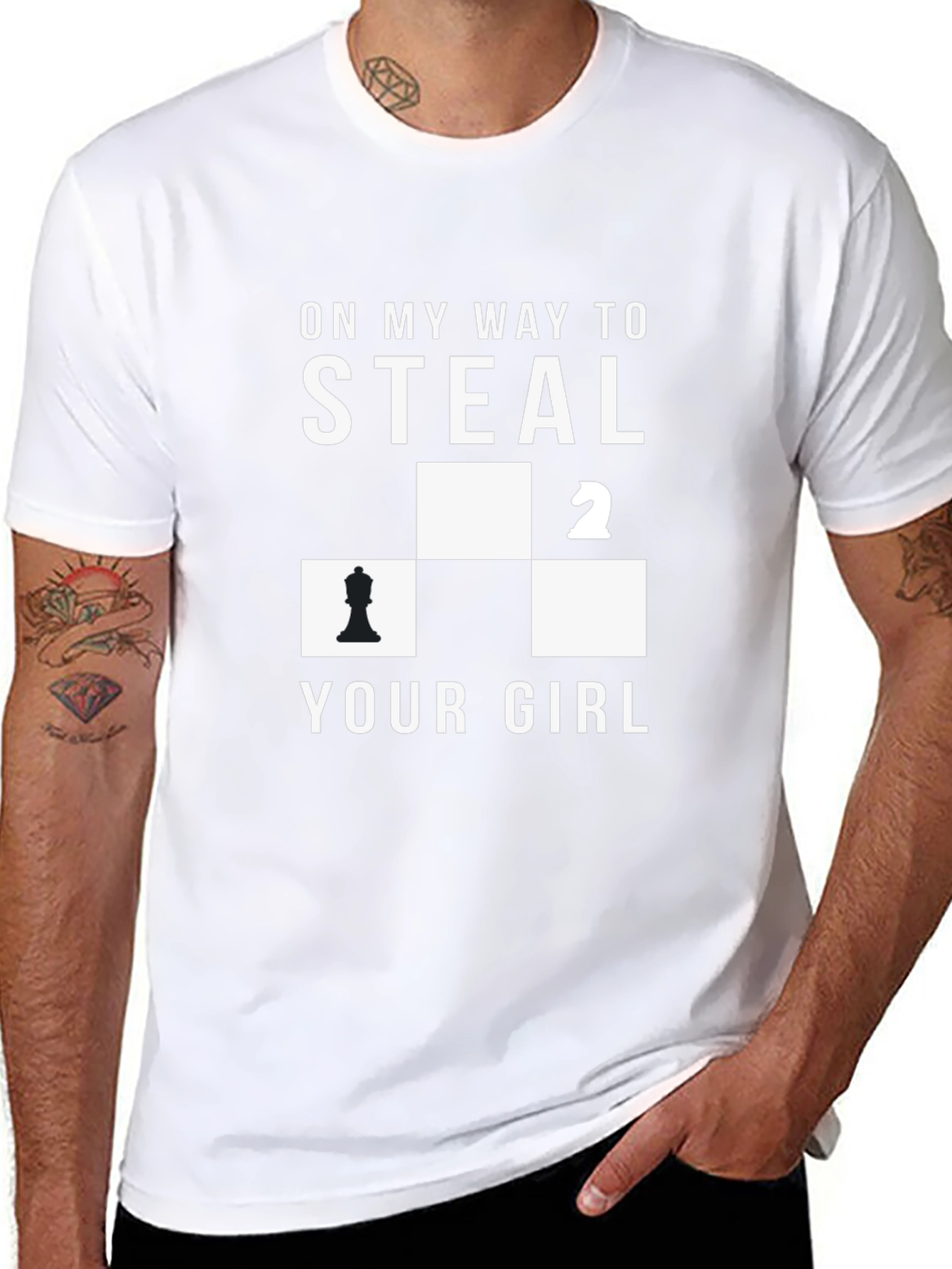 Chess Steal Your Girl Graphic Tee