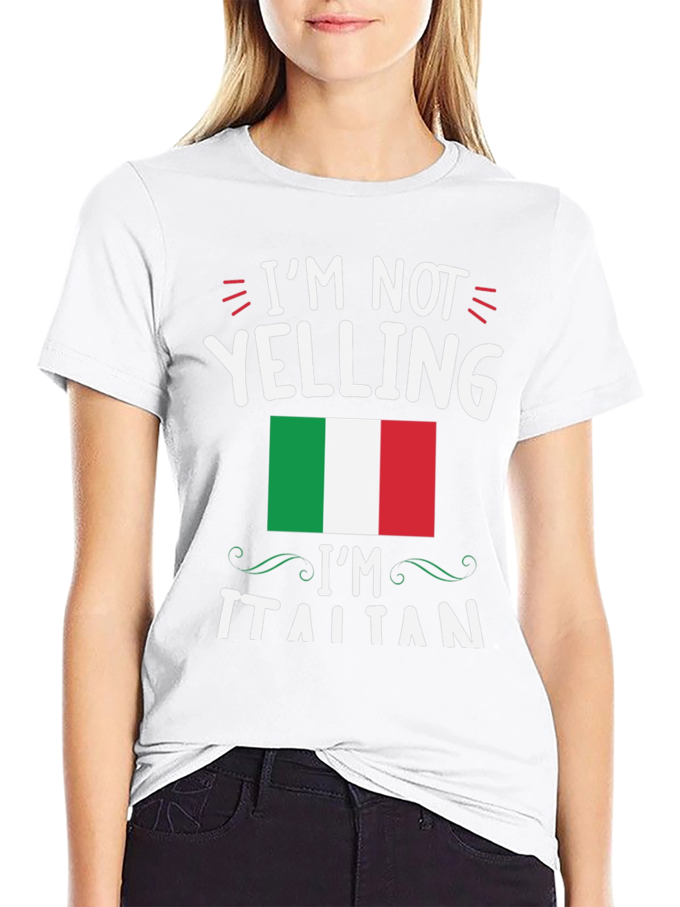 Im Not Yelling Im Italian T-Shirt