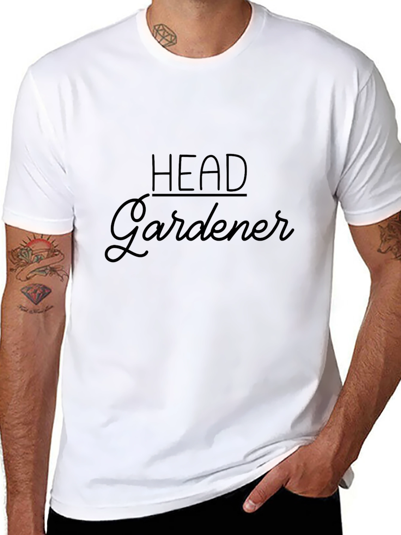 Head Gardener Black T-Shirt