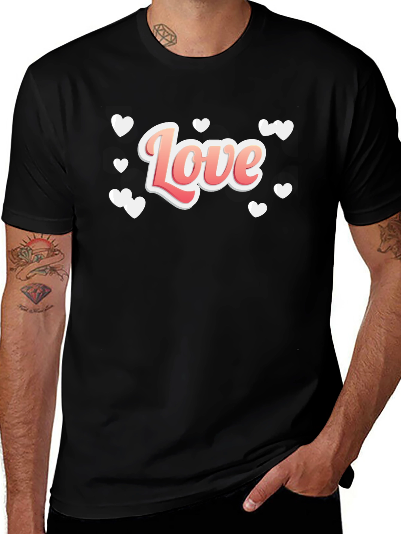 Love T-Shirt - Romantic Design