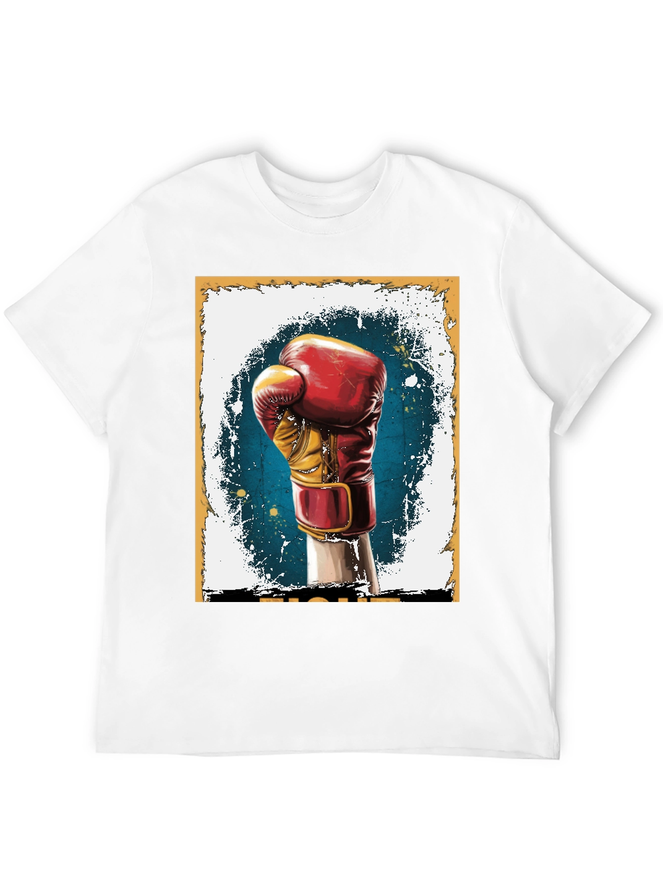 Fight Boxing Glove Graphic Tee