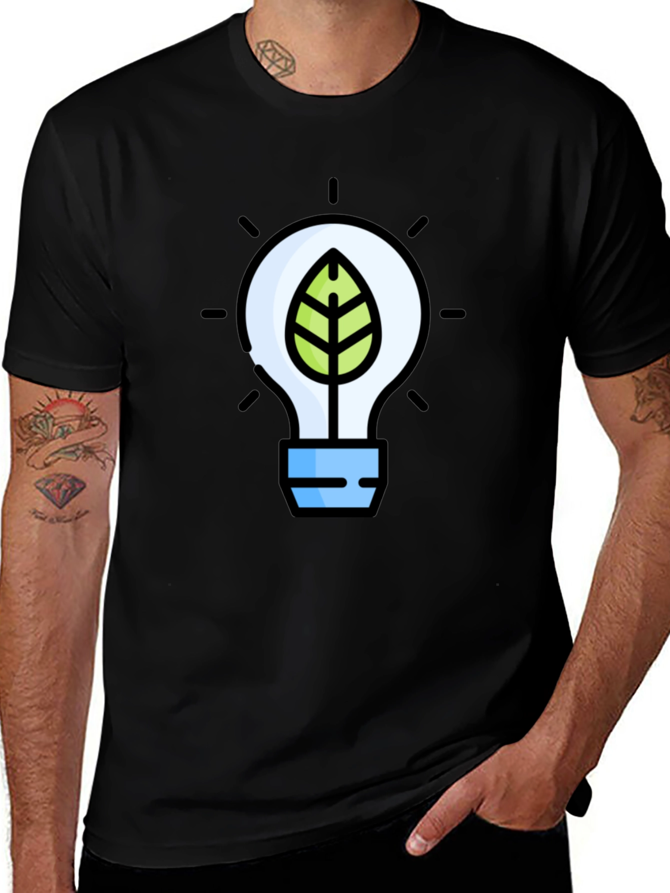 Eco-Friendly Bulb Tee