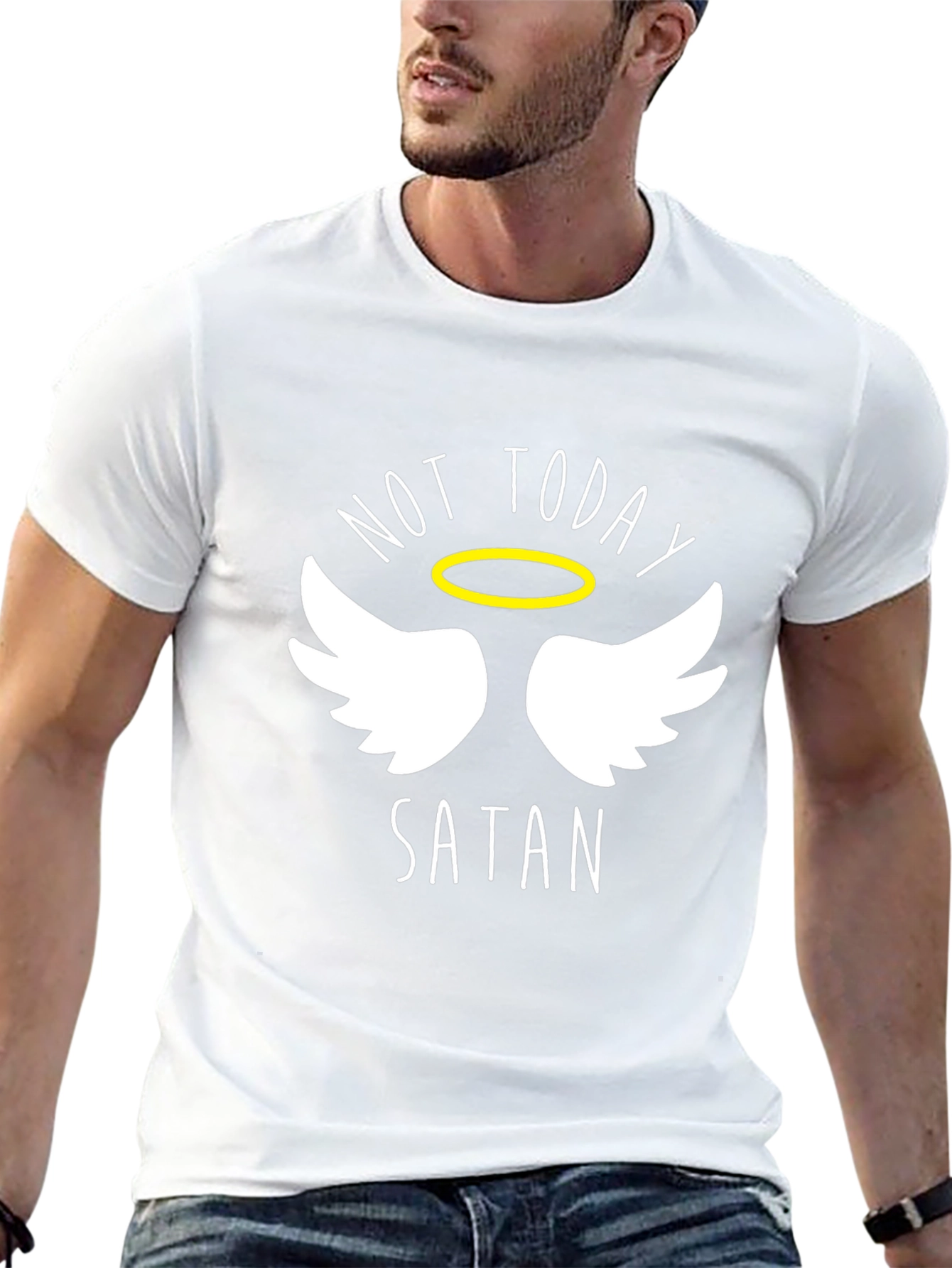 Not Today Satan Graphic Tee