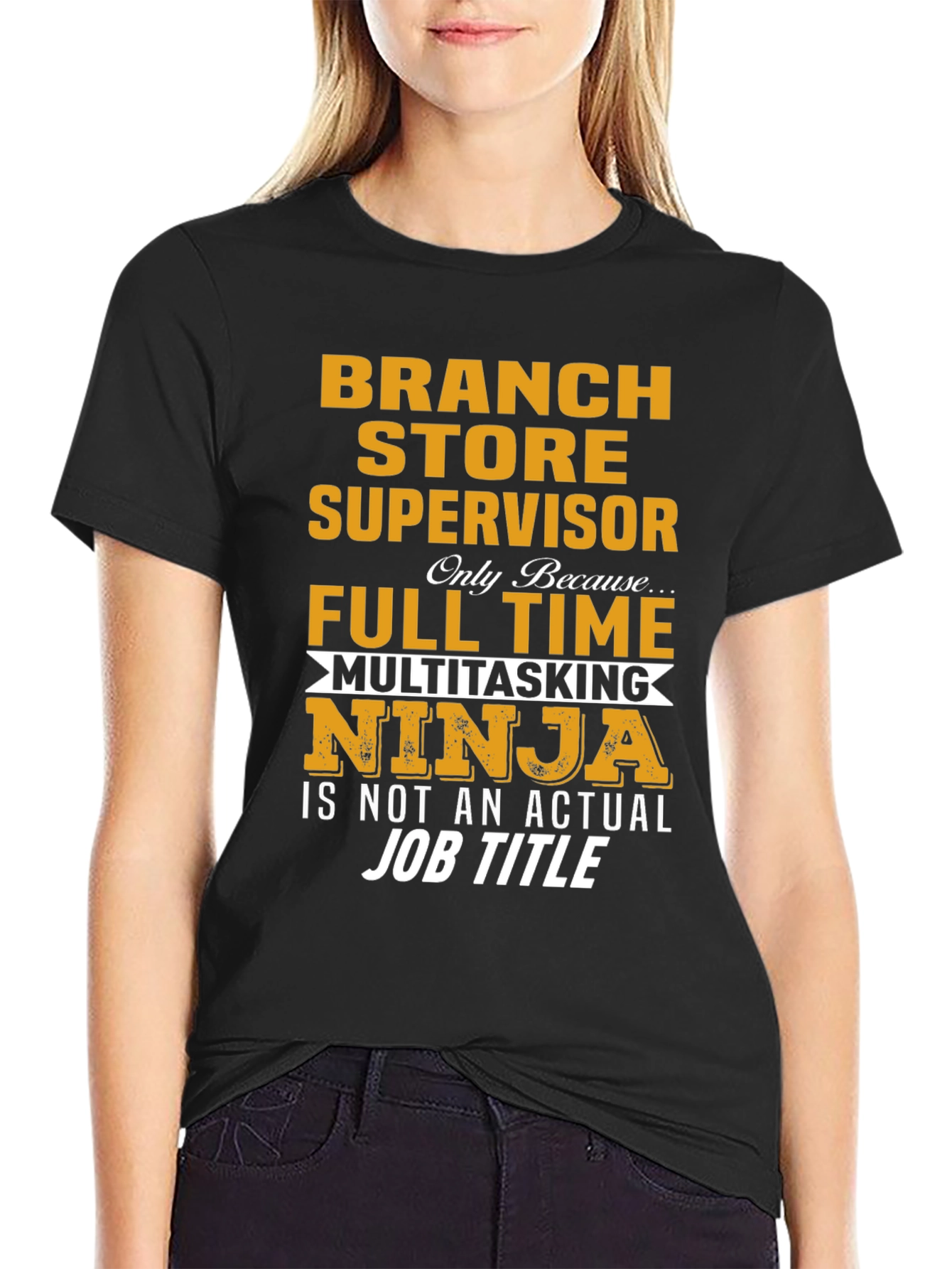 Branch Store Supervisor Multitasking Ninja T-Shirt