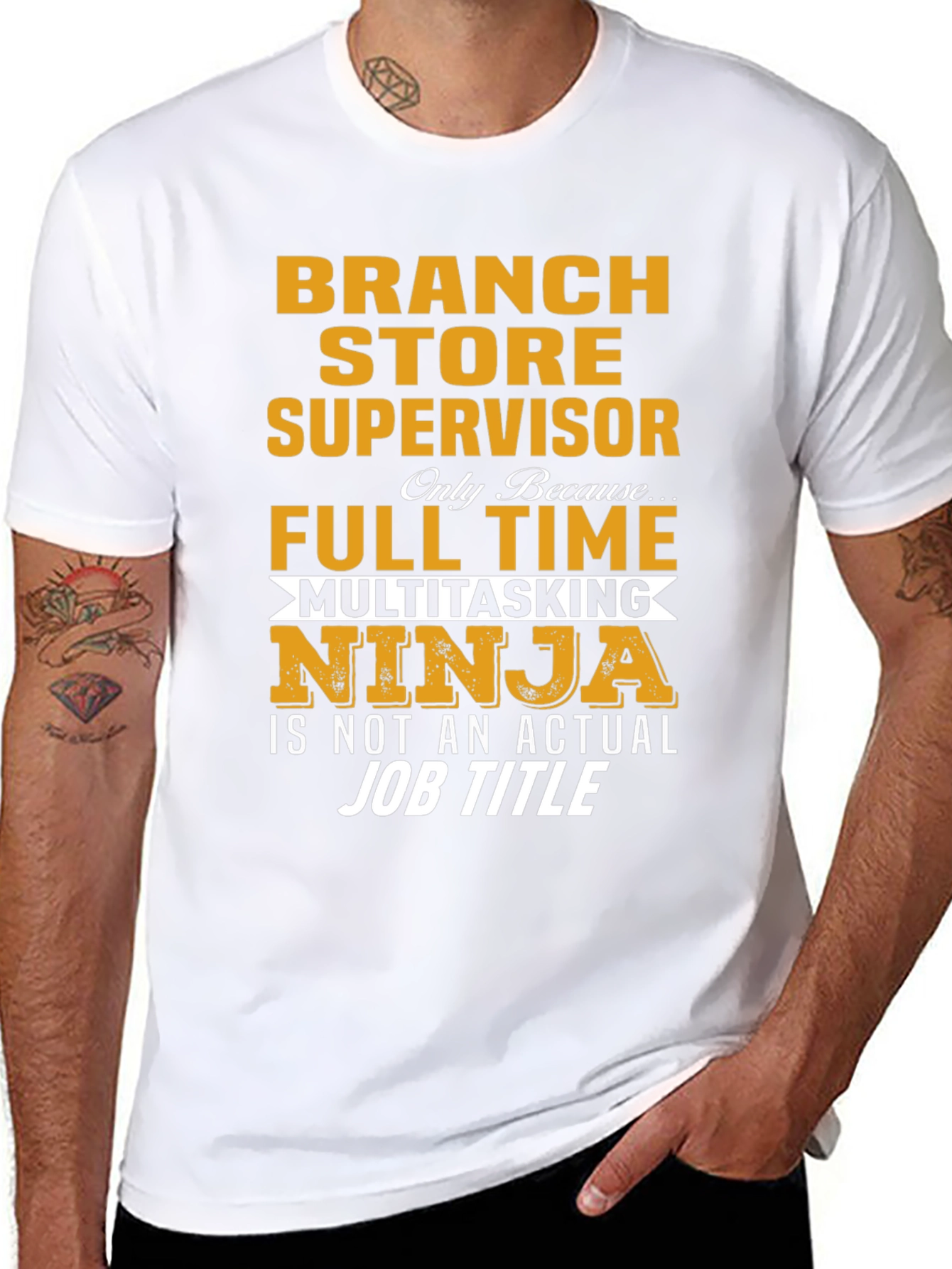 Branch Store Supervisor Multitasking Ninja T-Shirt