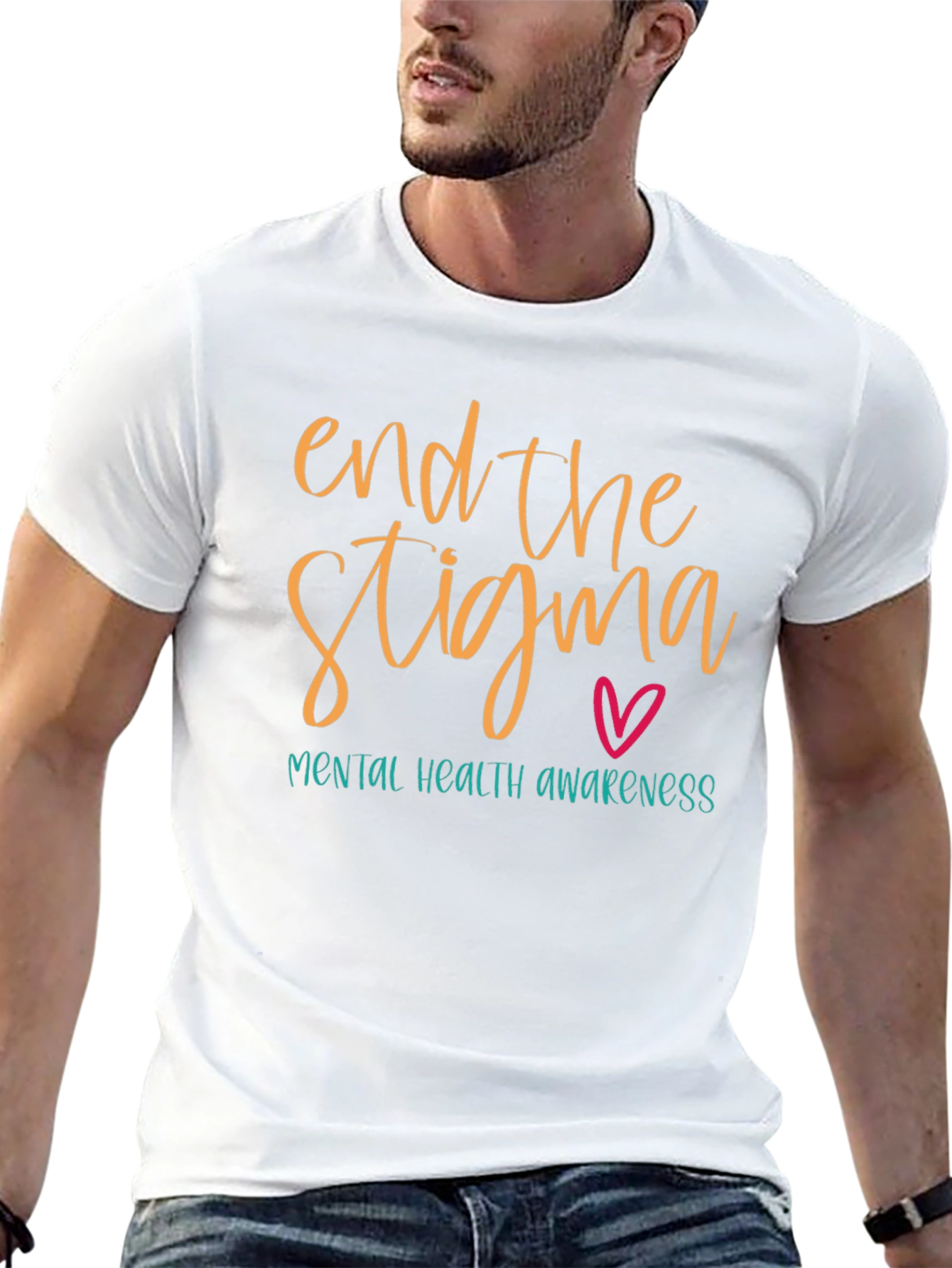 End the Stigma Mental Health Awareness T-Shirt