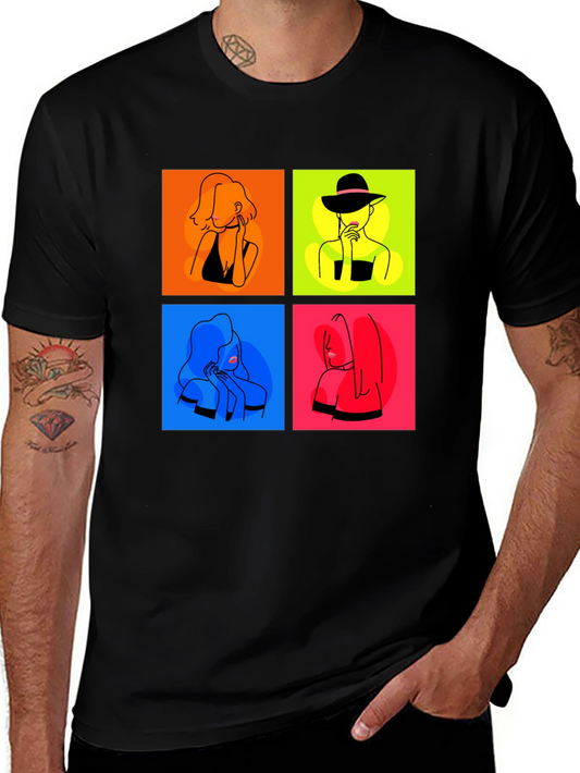 Modern Art Womens T-Shirt