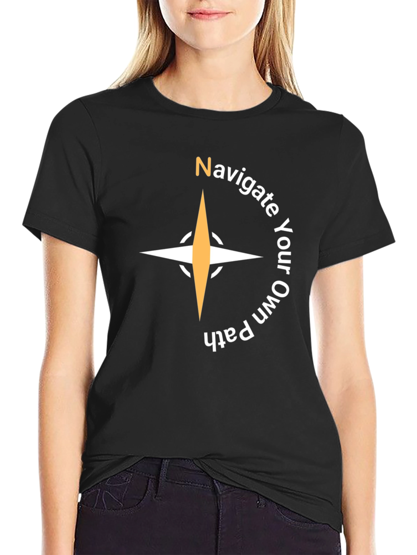 Navigate Your Own Path Compass T-Shirt