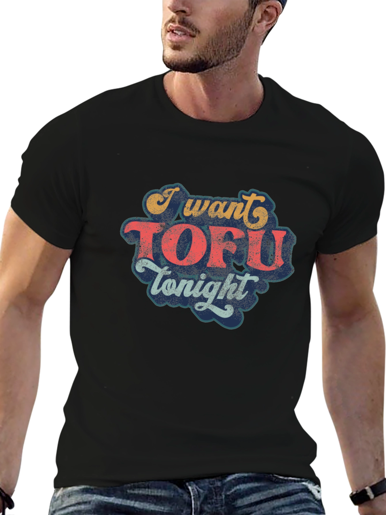 I Want Tofu Tonight Graphic Tee - Vegan Shirt