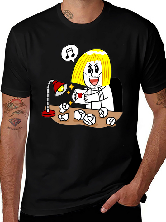 Creative Writer T-Shirt - Black Graphic Tee
