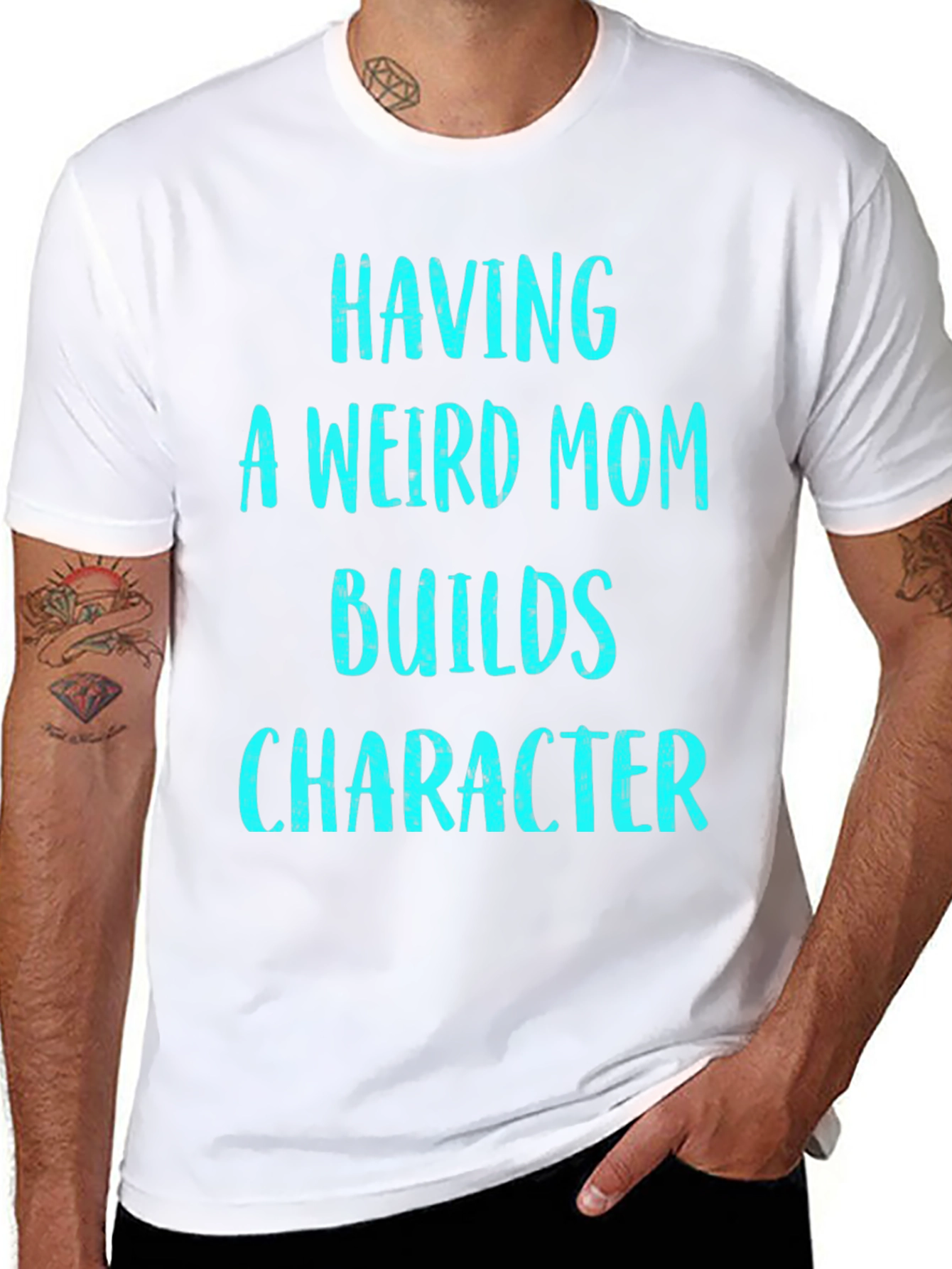 Funny Weird Mom Graphic Tee
