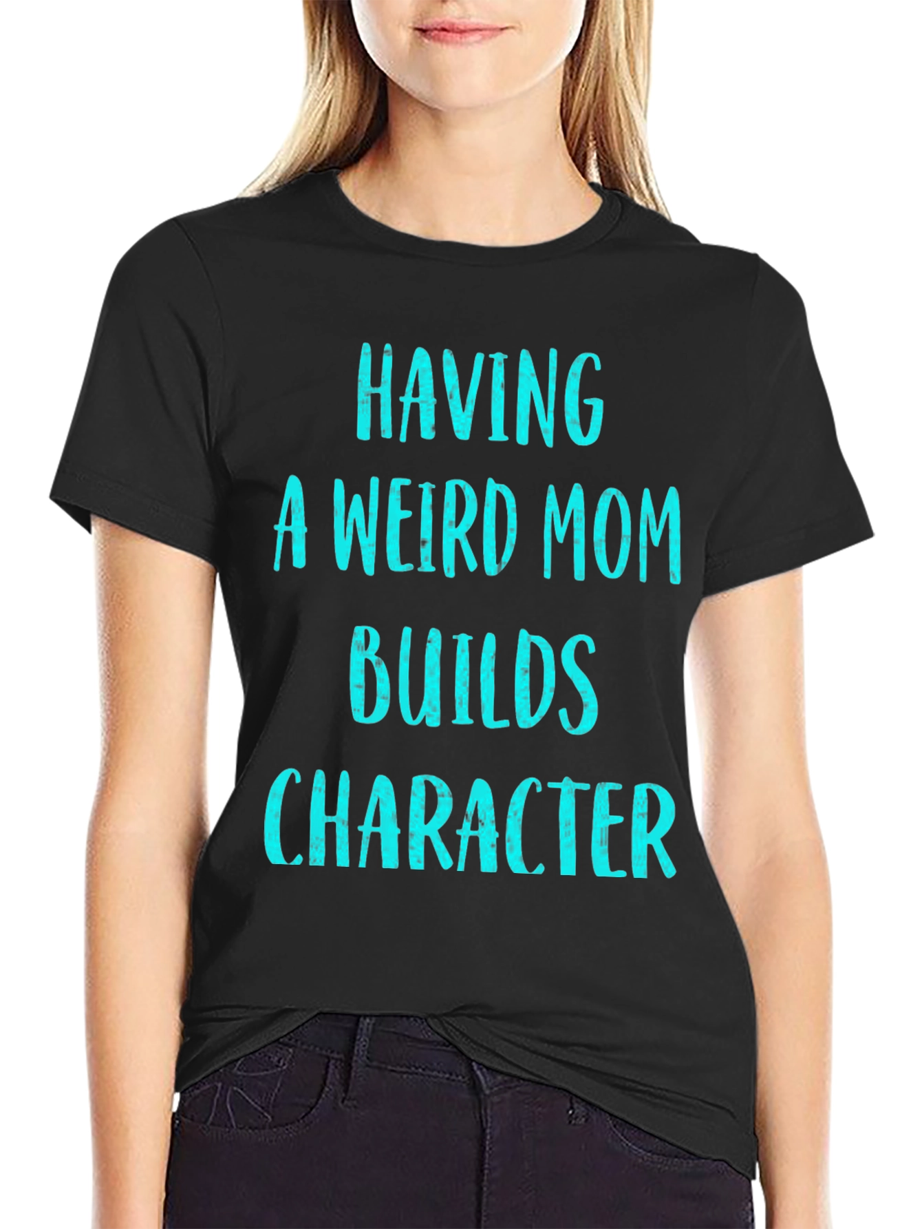 Funny Weird Mom Graphic Tee