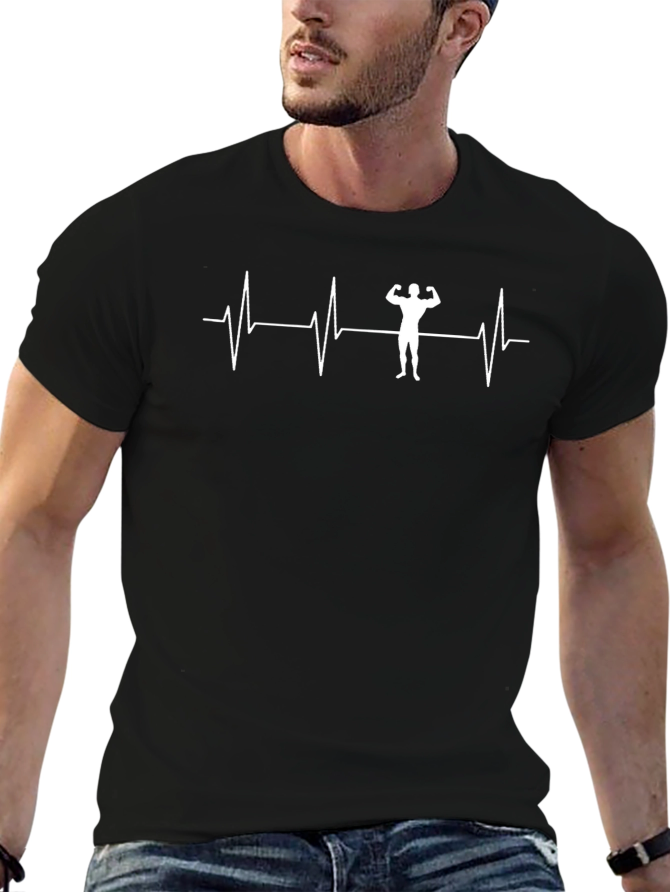 Gym Lifter Heartbeat T-Shirt