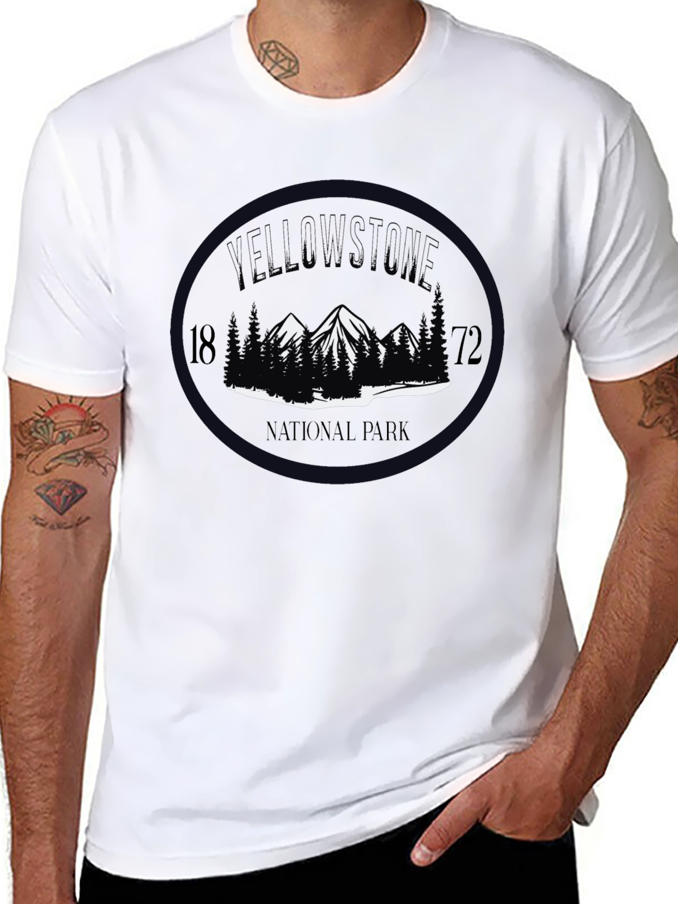 Yellowstone National Park Graphic T-Shirt
