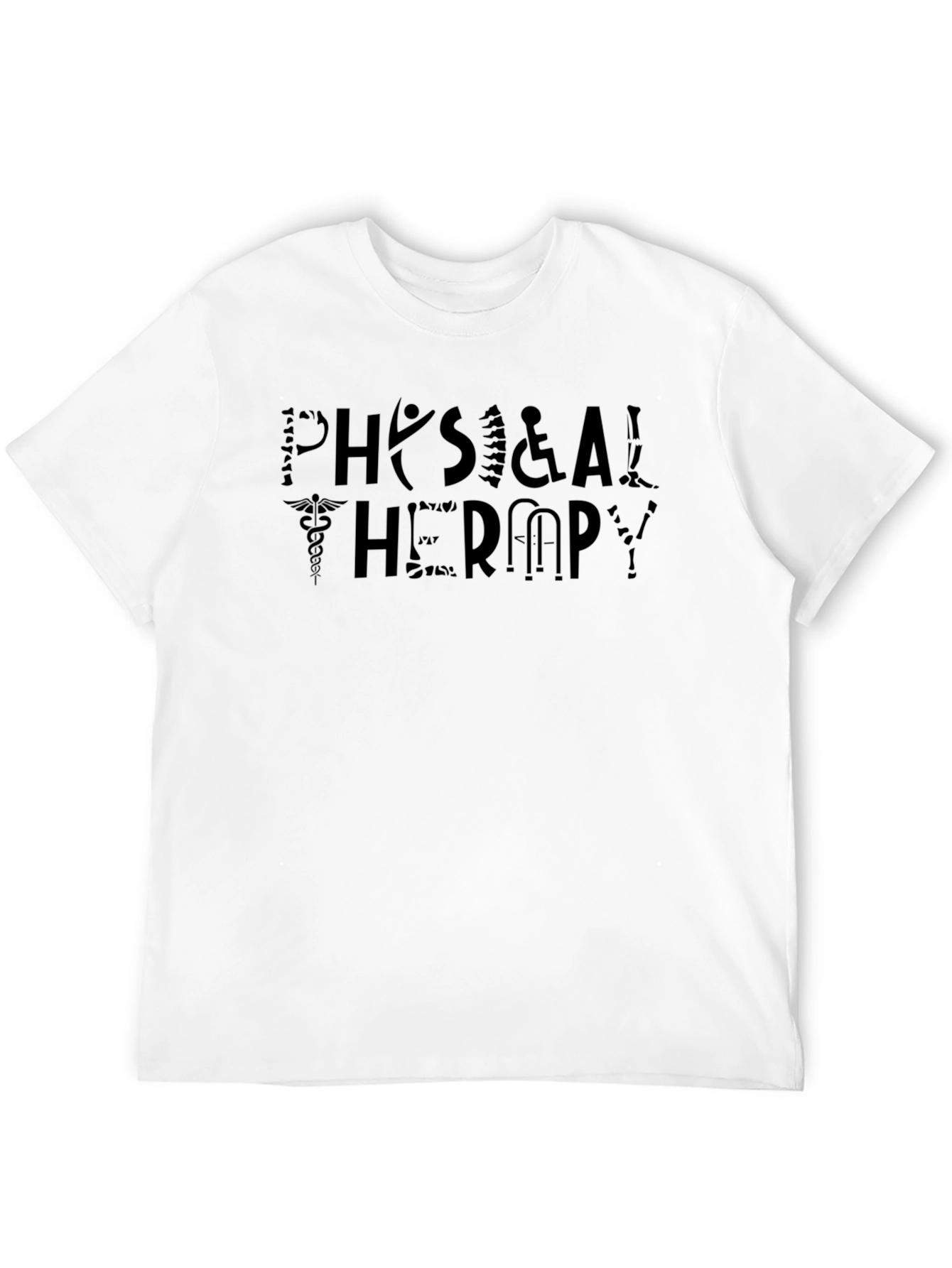 Physical Therapy Graphic Tee - Black Unisex