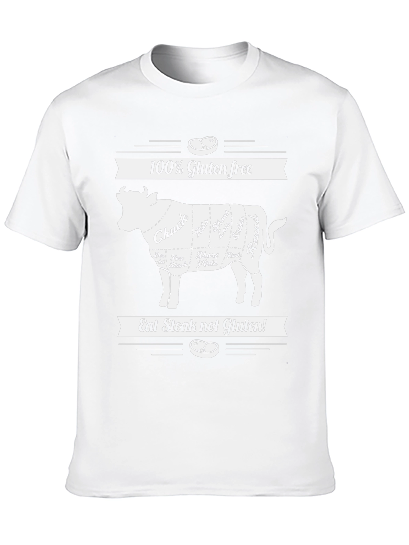 Gluten Free Steak Lover T-Shirt
