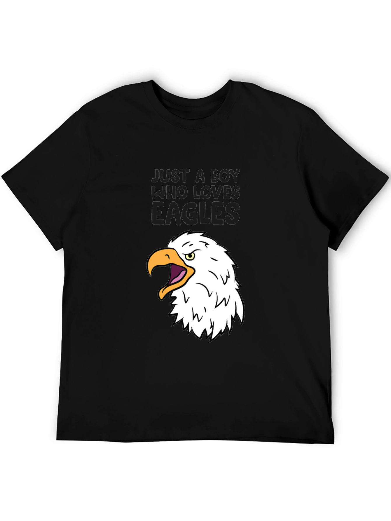 Boy Who Loves Eagles Graphic T-Shirt