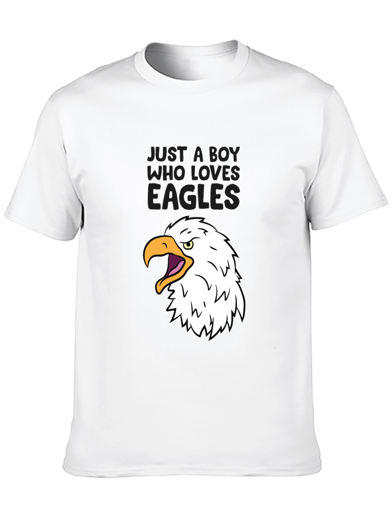 Boy Who Loves Eagles Graphic T-Shirt