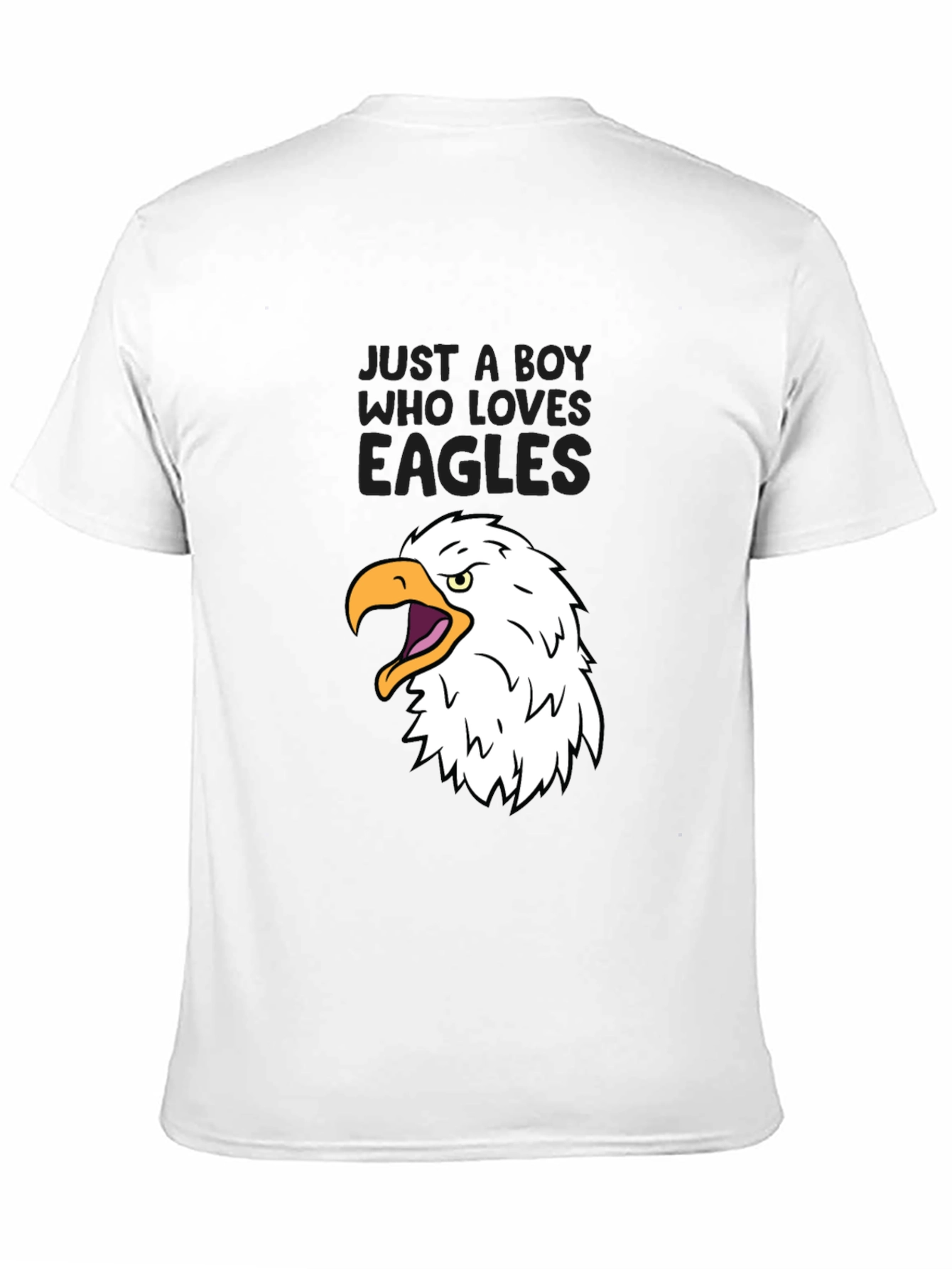 Boy Who Loves Eagles Graphic T-Shirt