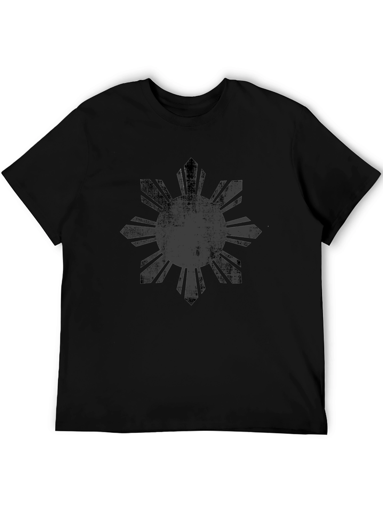 Filipino Sun T-Shirt - Distressed Design