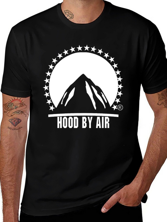 Hood By Air Graphic Tee - Black