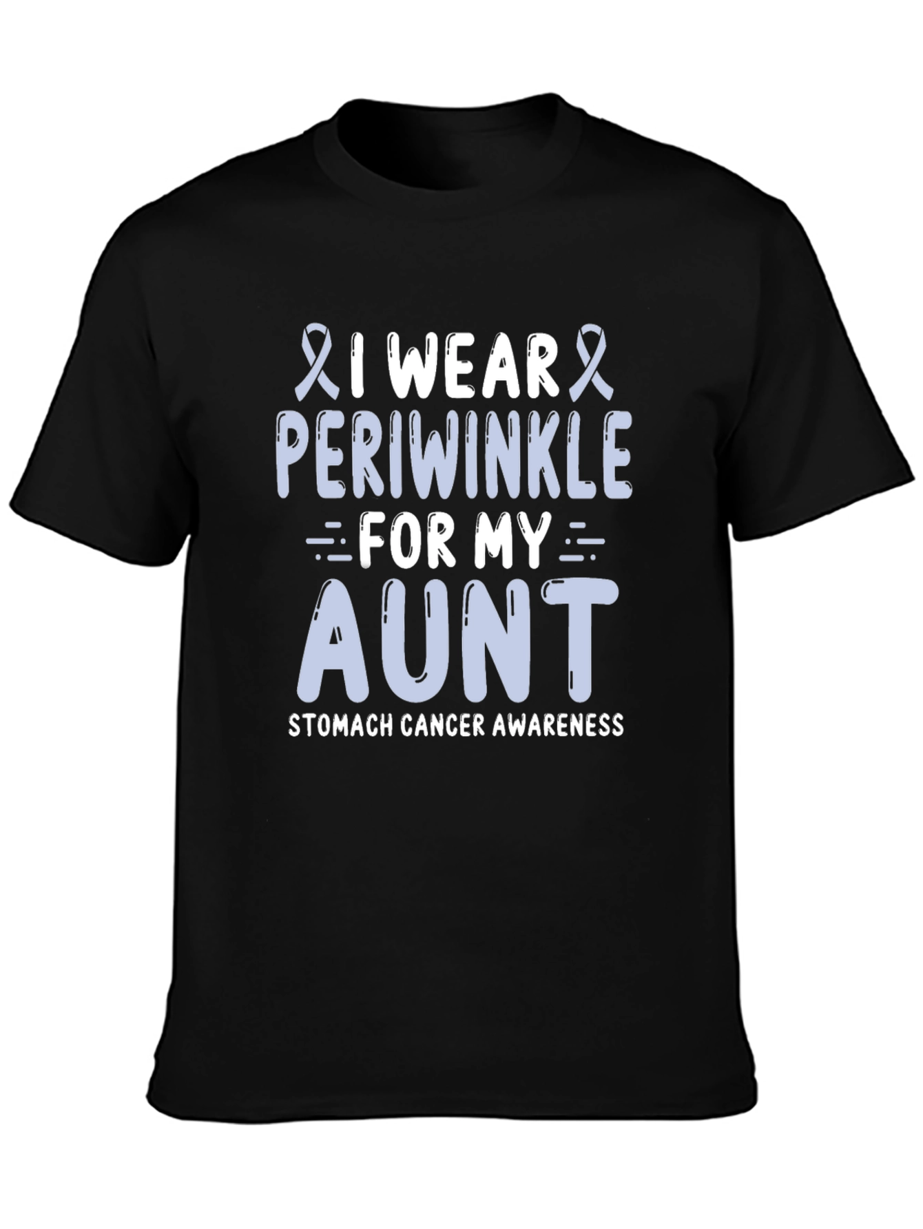 Periwinkle Stomach Cancer Awareness T-Shirt