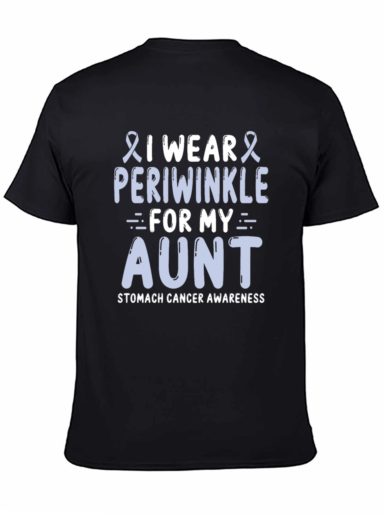 Periwinkle Stomach Cancer Awareness T-Shirt