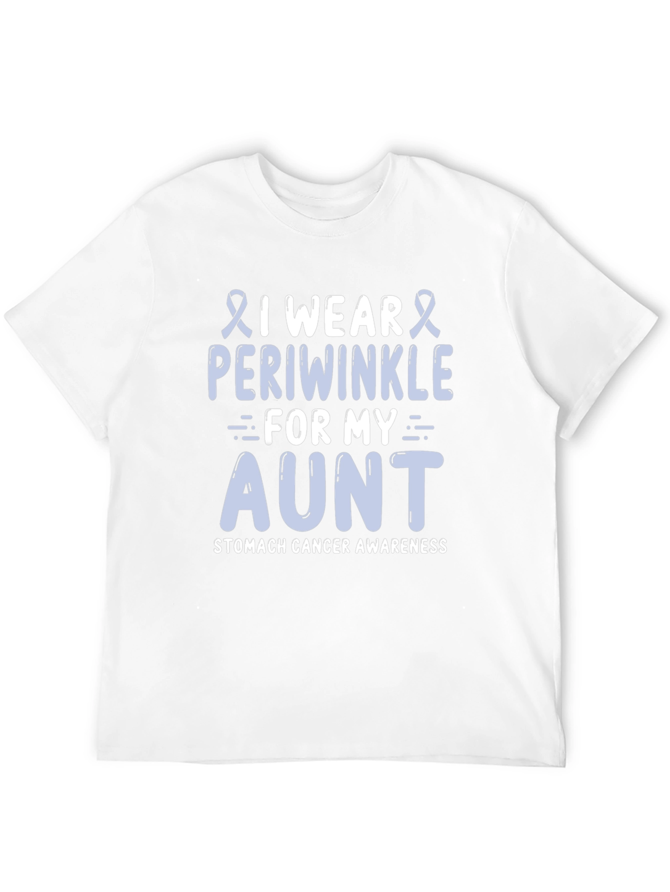 Periwinkle Stomach Cancer Awareness T-Shirt