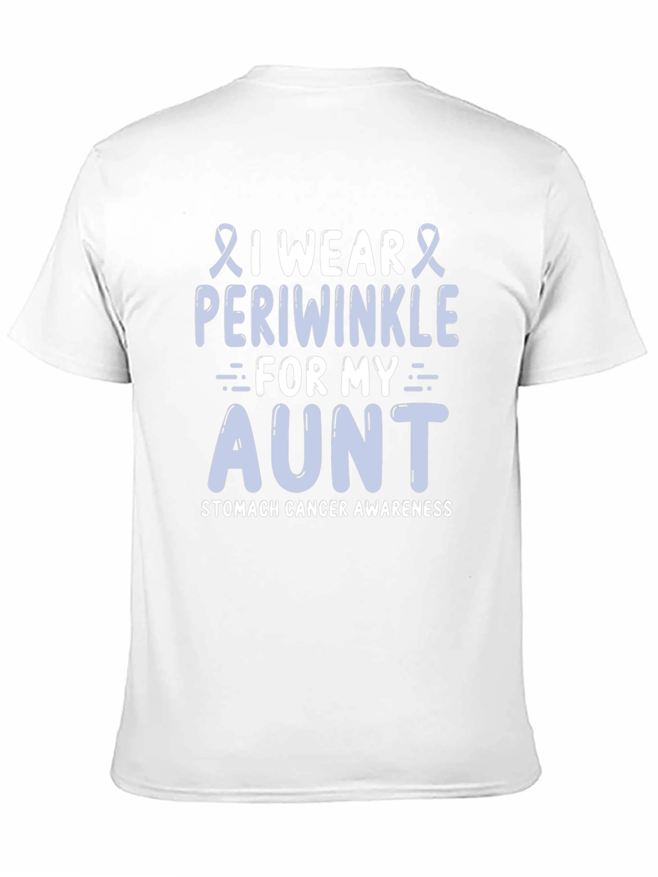 Periwinkle Stomach Cancer Awareness T-Shirt