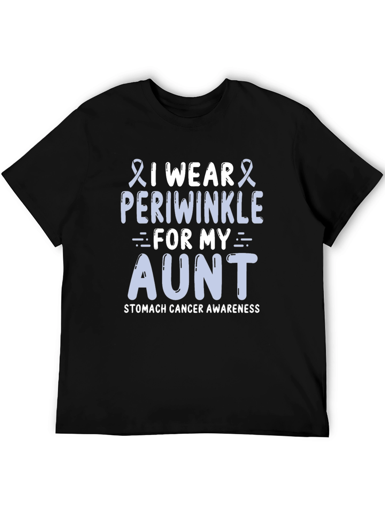 Periwinkle Stomach Cancer Awareness T-Shirt