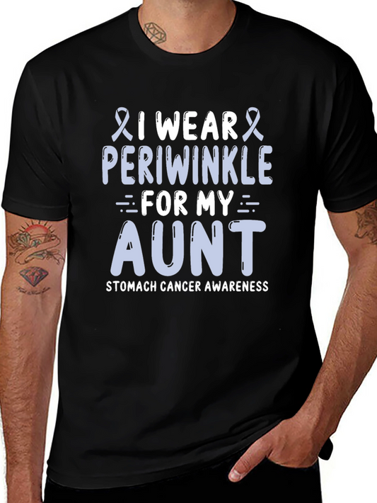 Periwinkle Stomach Cancer Awareness T-Shirt