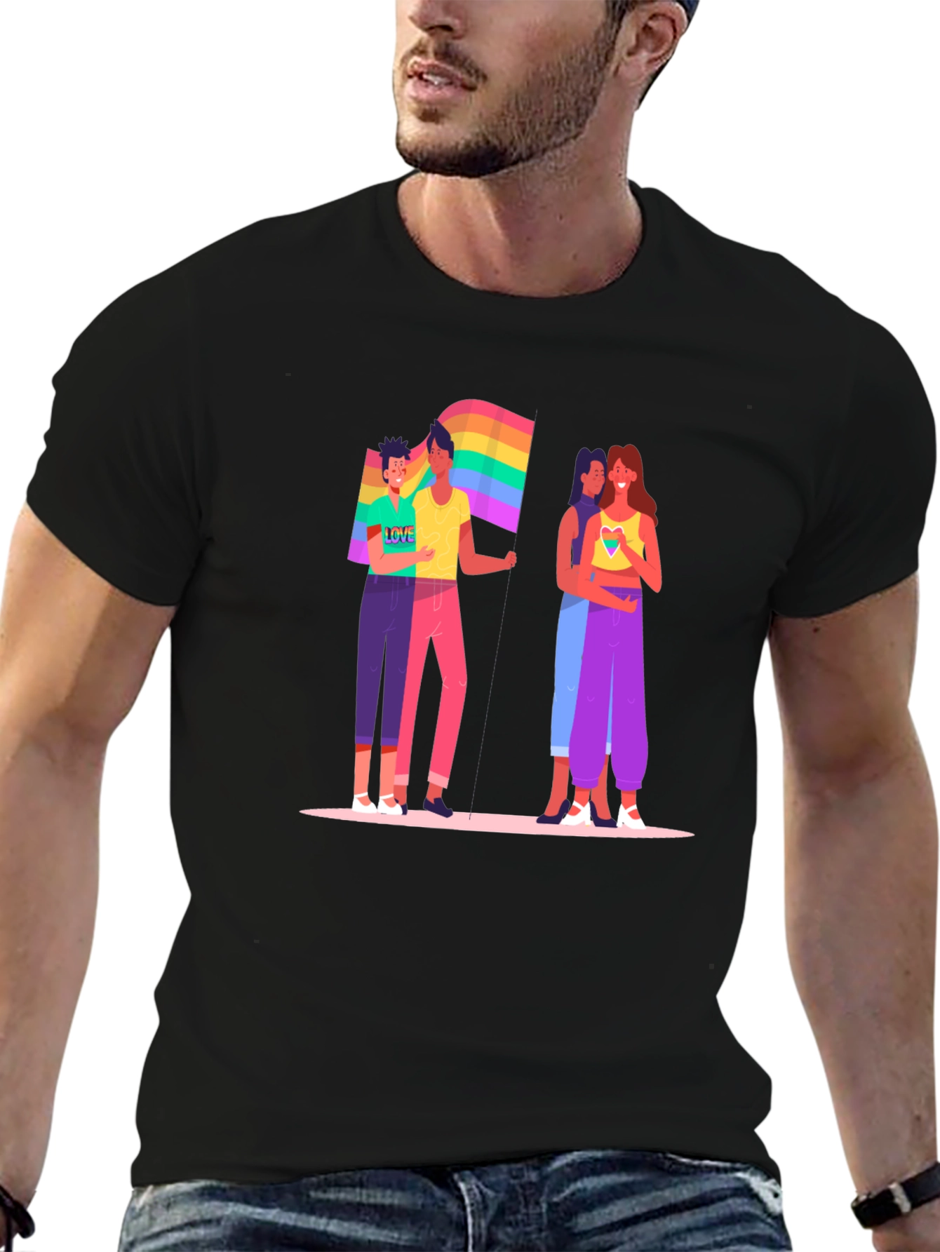 Pride Graphic Tee - Love Wins