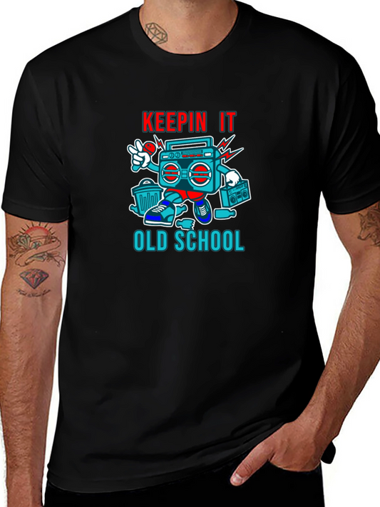 Keepin It Old School Graphic T-Shirt
