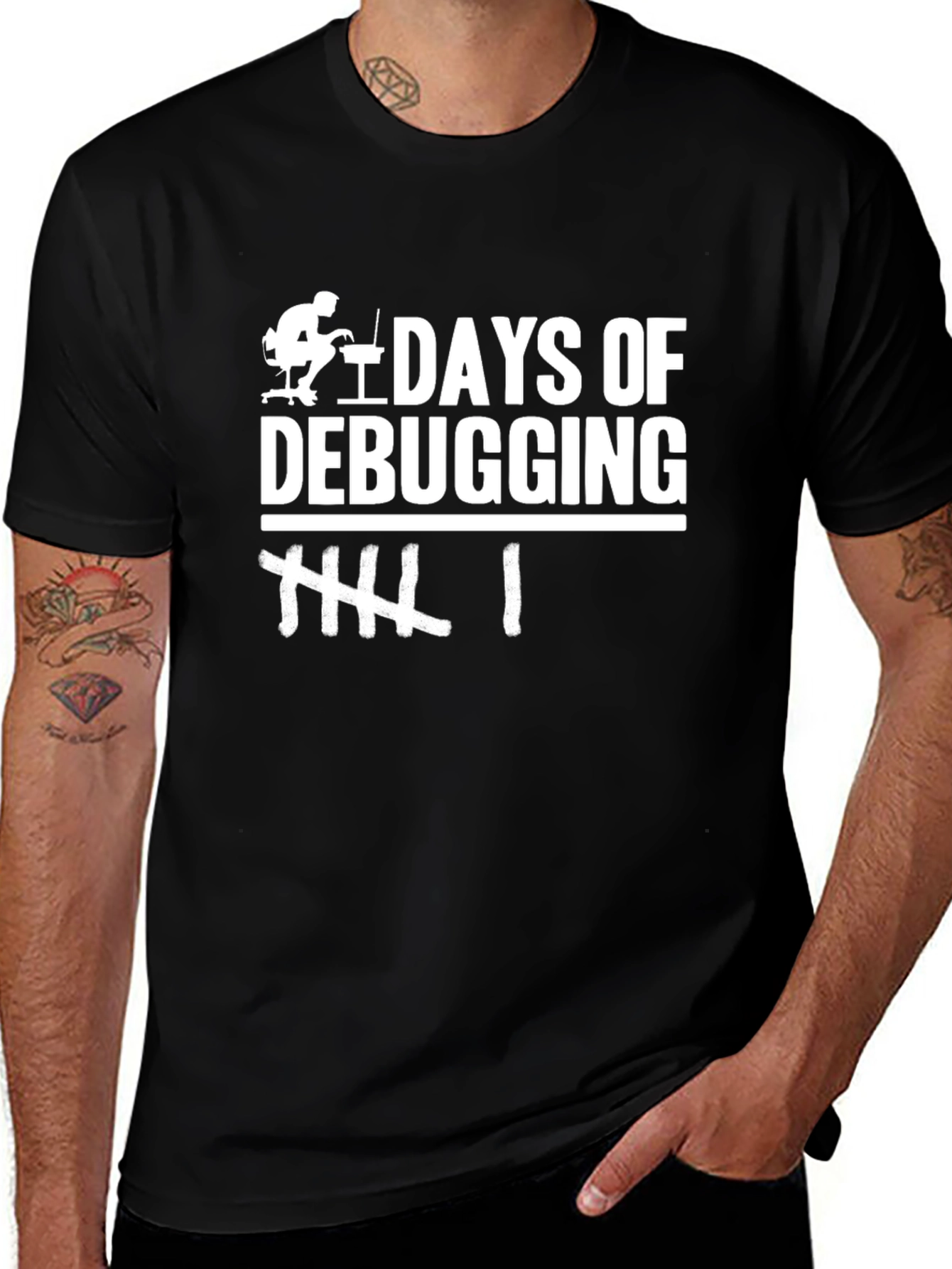 Debugging Days T-Shirt - Funny Programmer Tee