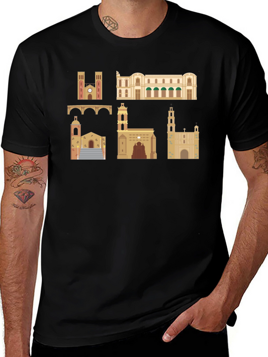 Architecture T-Shirt: Cultural Landmarks Tee