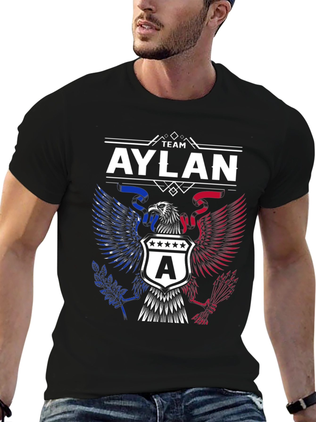 Team Aylan Patriotic Eagle T-Shirt