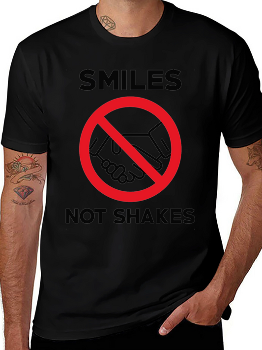 Smiles Not Shakes Graphic Tee