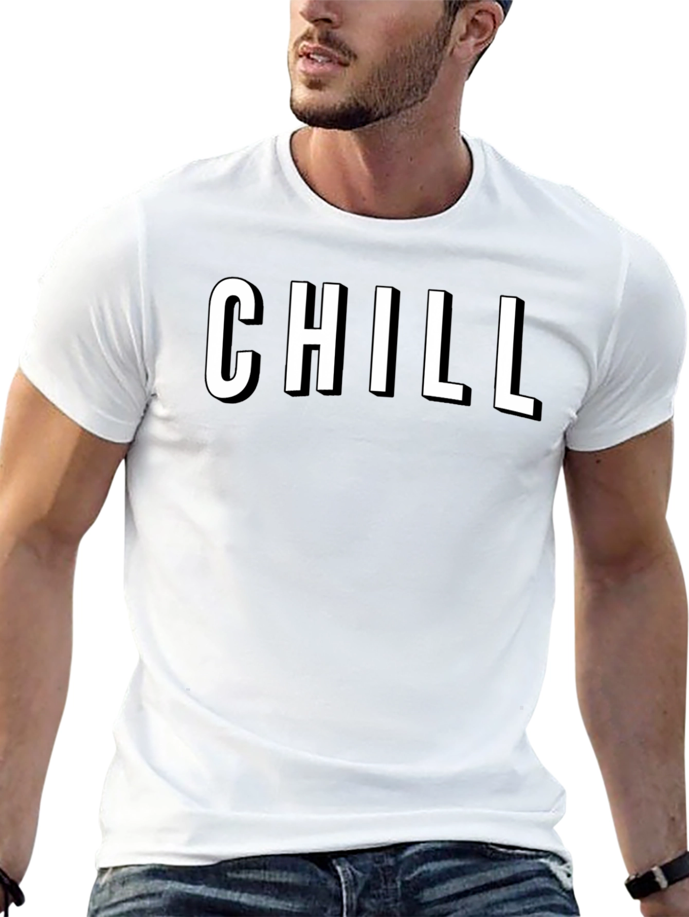 Chill Graphic Tee - Mens Black T-Shirt