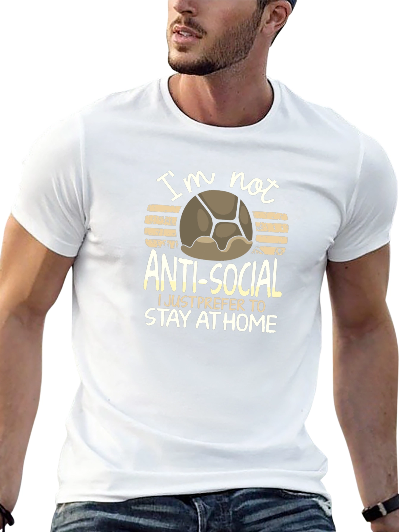 Anti-Social Stay at Home T-Shirt