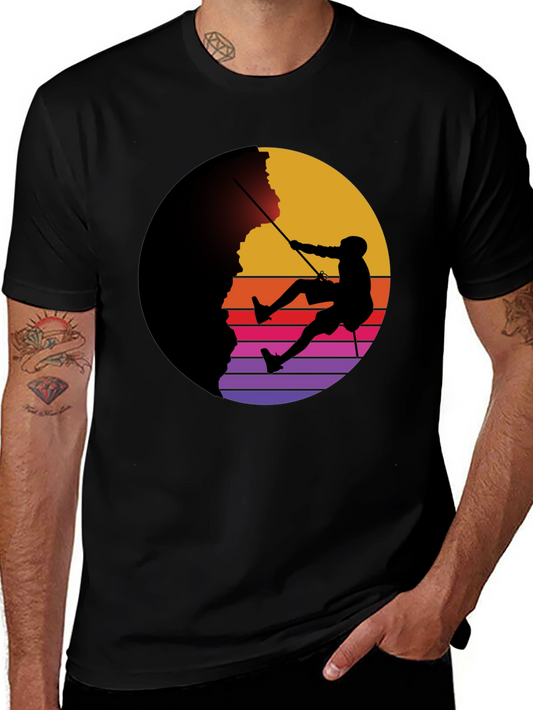 Climbing Silhouette Graphic Tee