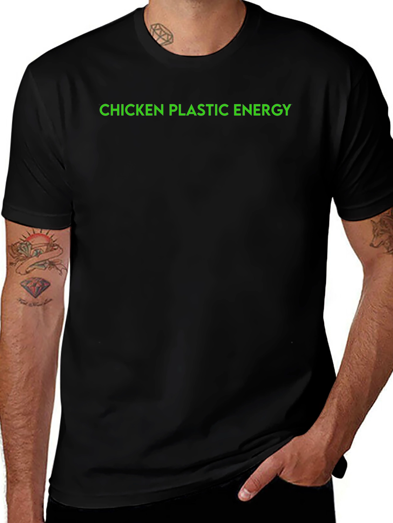 Chicken Plastic Energy Tee