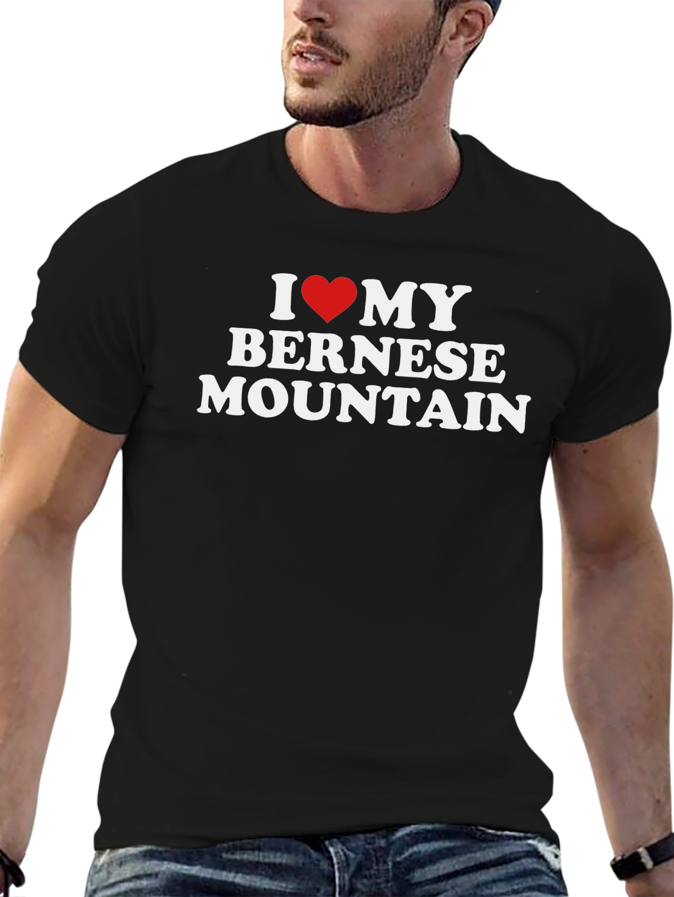 I Love My Bernese Mountain Dog T-Shirt