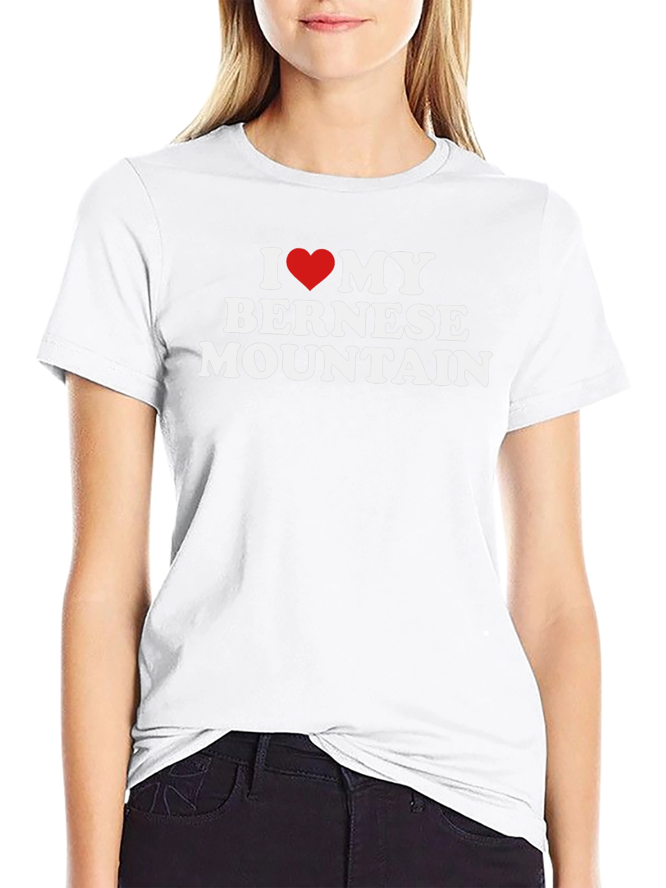 I Love My Bernese Mountain Dog T-Shirt