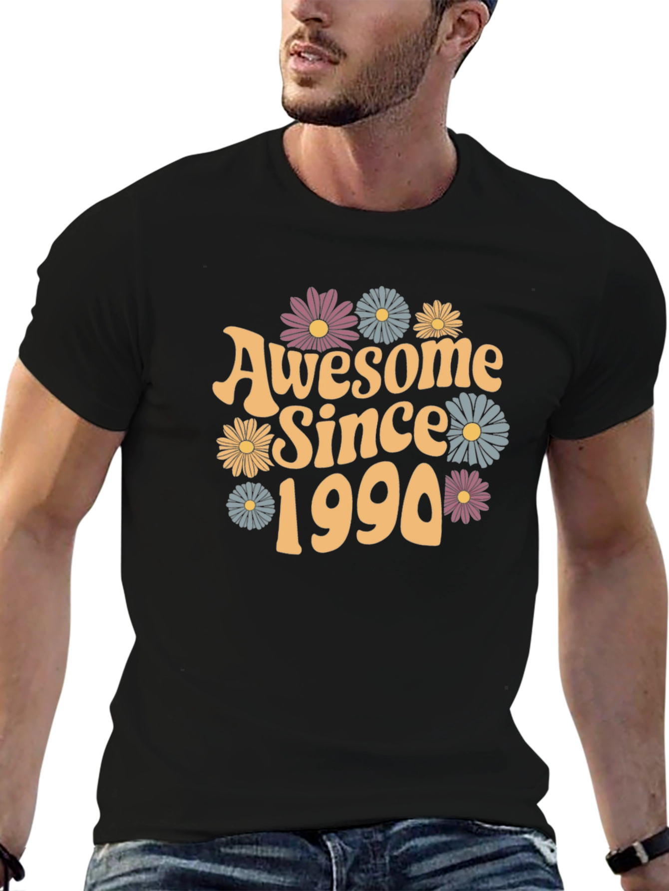 Awesome Since 1990 Graphic T-Shirt