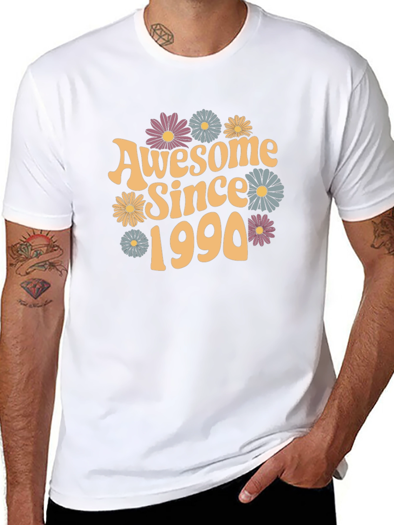 Awesome Since 1990 Graphic T-Shirt