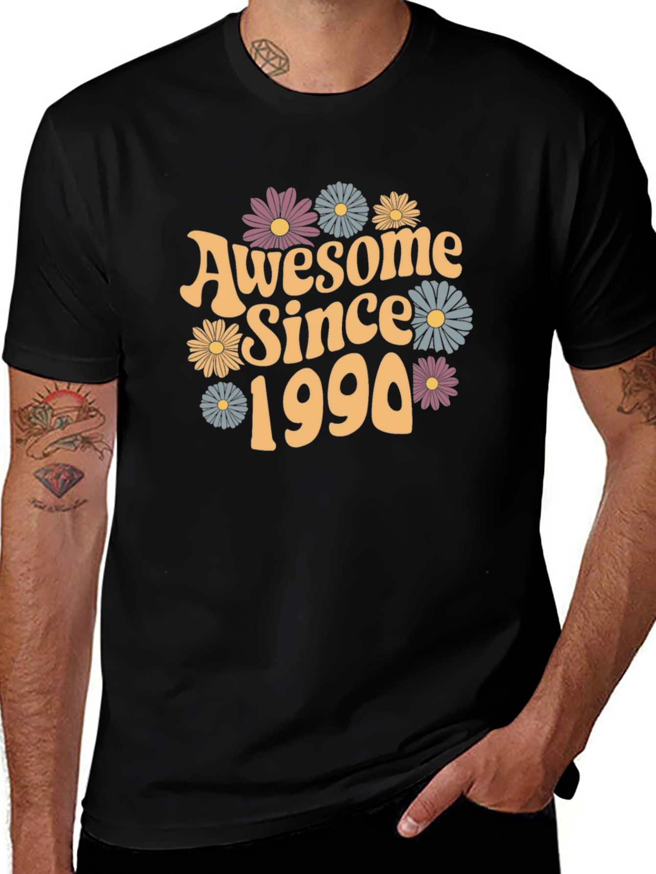 Awesome Since 1990 Graphic T-Shirt